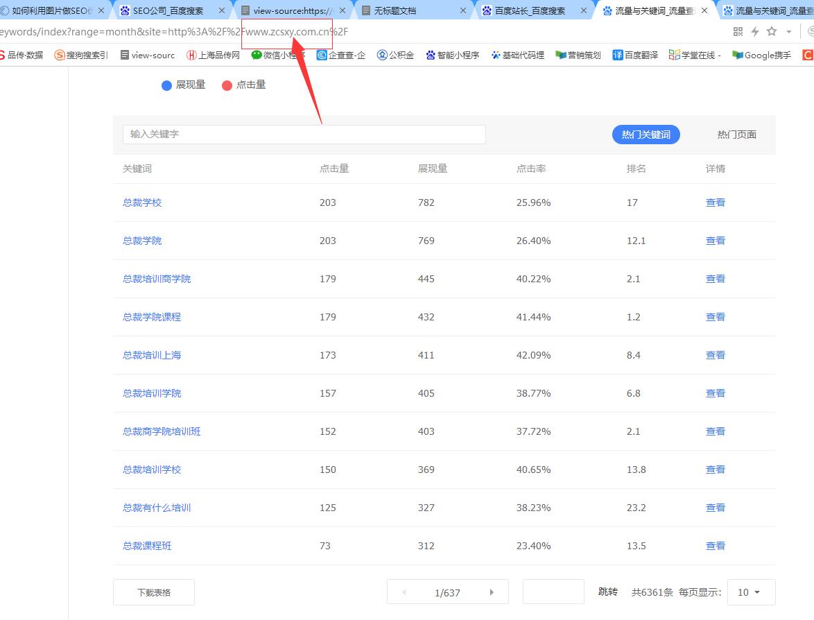 关键词SEO优化排名案例展示
